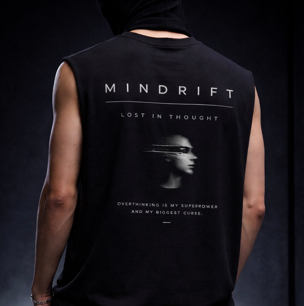 Mindrift Sleeveless Oversized Tee